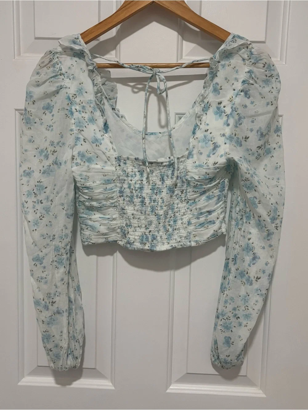 The Free People Another Life printed top women’s small